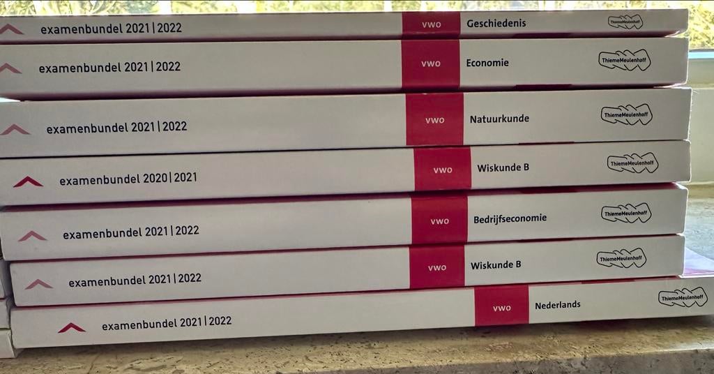 Examenbundels, samengevat en Lyceo VWO, Boeken, Schoolboeken, Ophalen, Gelezen, VWO, Geschiedenis