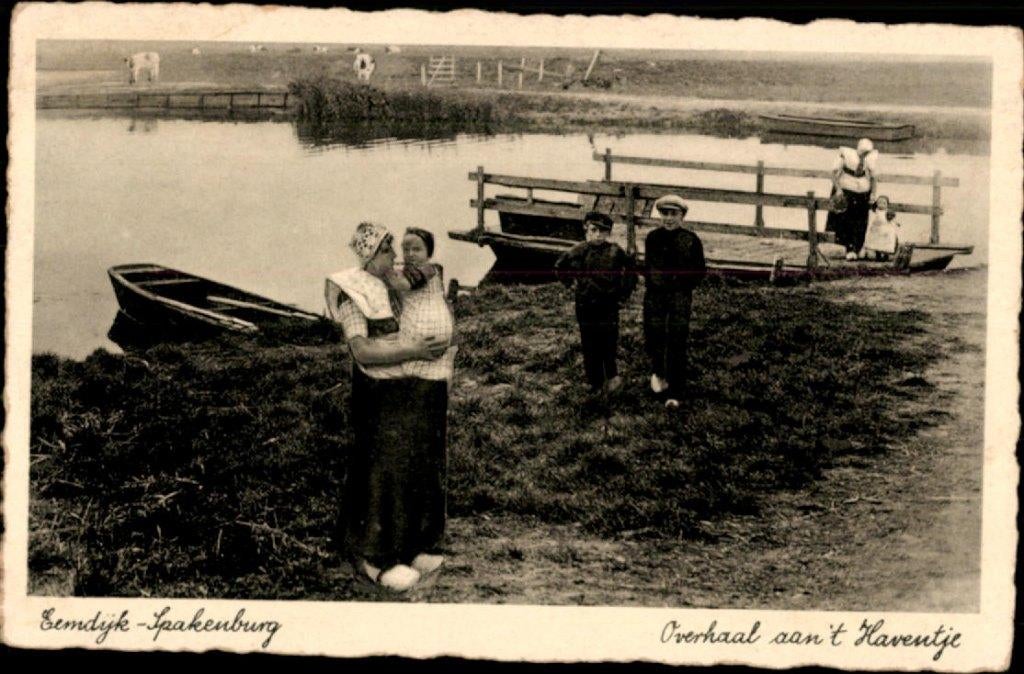 spakenburg, kvr4-1328, Verzenden, 1920 tot 1940, Gelopen, Utrecht