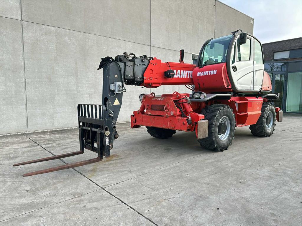 Manitou - 2008 - MRT2150 - PRIVILEGE - Roterende verreiker, Zakelijke goederen, Machines en Bouw | Kranen en Graafmachines, Verreiker