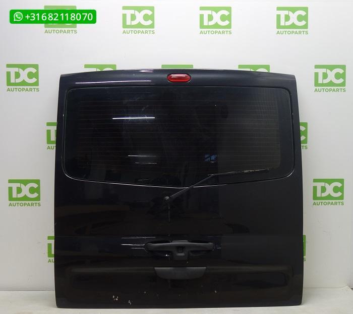 Renault Trafic ('01-'14) Achterklep met ruit zwart, Gebruikt, Achterklep, Renault, Ophalen of Verzenden