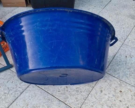 Grote wasbak blauw vintage, Ophalen