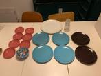 Ikea servies: borden en schalen, Gebruikt, Keramiek, Ophalen of Verzenden, Effen