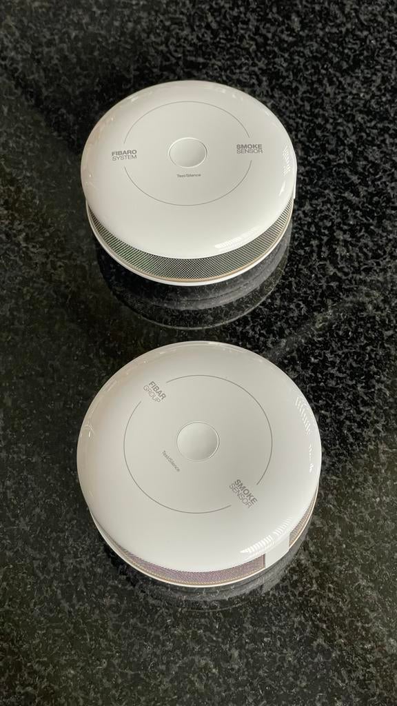 Fibaro Rookmelder FGSD-002 EU - Z-Wave Plus, Gebruikt, Detector, Sensor of Melder, Ophalen of Verzenden, Rook