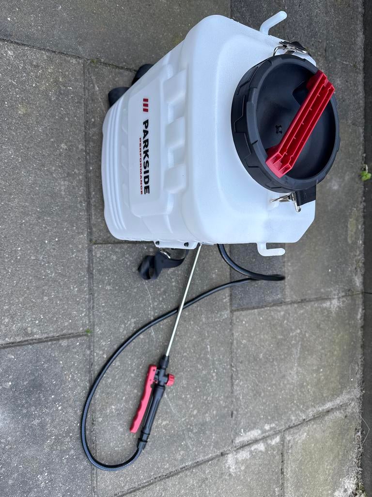 Parkside Performance 20V Accu Rugsproeier, Tuin en Terras, Ophalen, Zo goed als nieuw, Overige typen