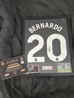 Gesigneerd ingelijst shirt Bernardo Silva Manchester City, Verzamelen, Sportartikelen en Voetbal, Verzenden, Zo goed als nieuw