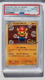 Mario Pikachu 293 Special Box PSA 10 Pokemon custom card, Ophalen of Verzenden, Nieuw