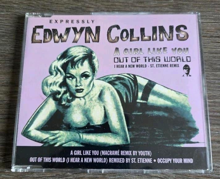 Edwyn Collins - A Girl Like You (Single CD), 1 single, Ophalen of Verzenden, Gebruikt, Pop