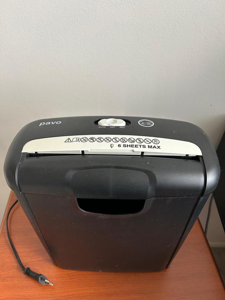 Papier versnipper, Ophalen of Verzenden, Zo goed als nieuw