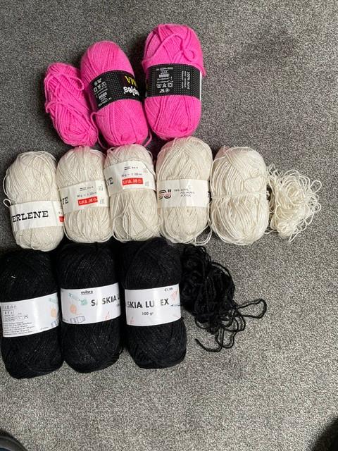 Restanten brei/haakwol, Ophalen of Verzenden, Zo goed als nieuw, Breien of Haken, Wol of Garen