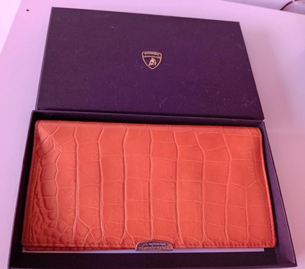 Unieke Lamborghini portomonnee, leer, Nieuw, Ophalen of Verzenden, Nieuw