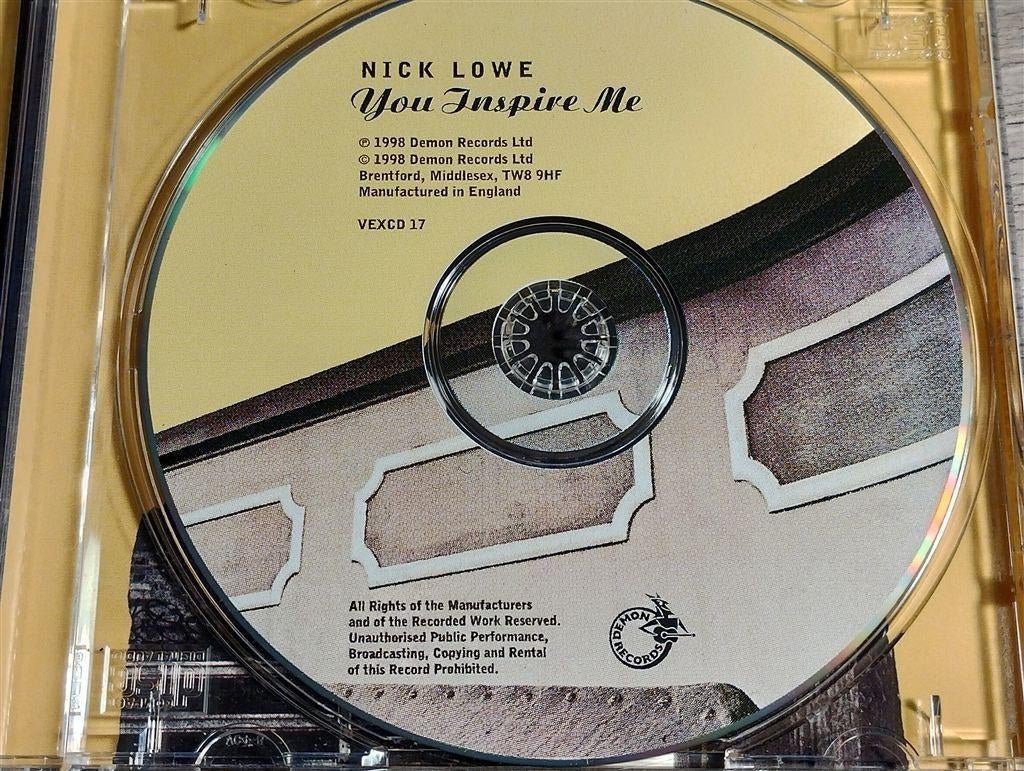 Nick Lowe - You Inspire Me, Ophalen of Verzenden, Zo goed als nieuw, Poprock
