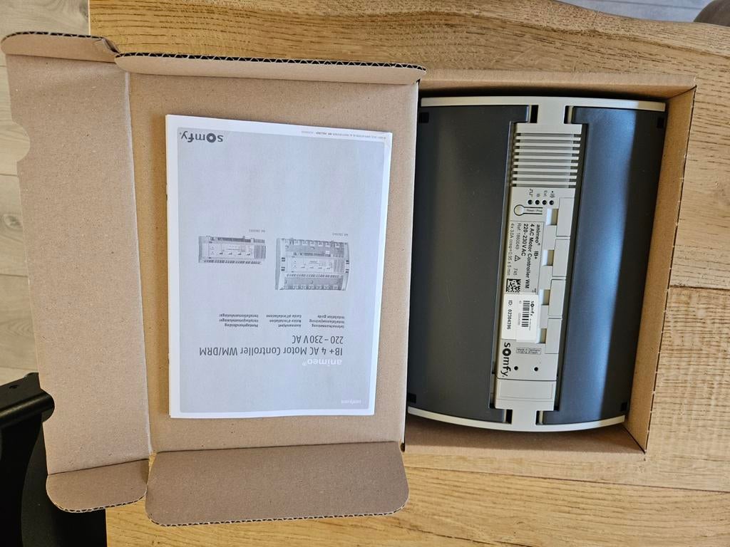 Somfy Animeo IB+ 4 AC Motor Controller WM Rolluikbesturing, Minder dan 100 cm, Nieuw, Ophalen of Verzenden, Minder dan 100 cm