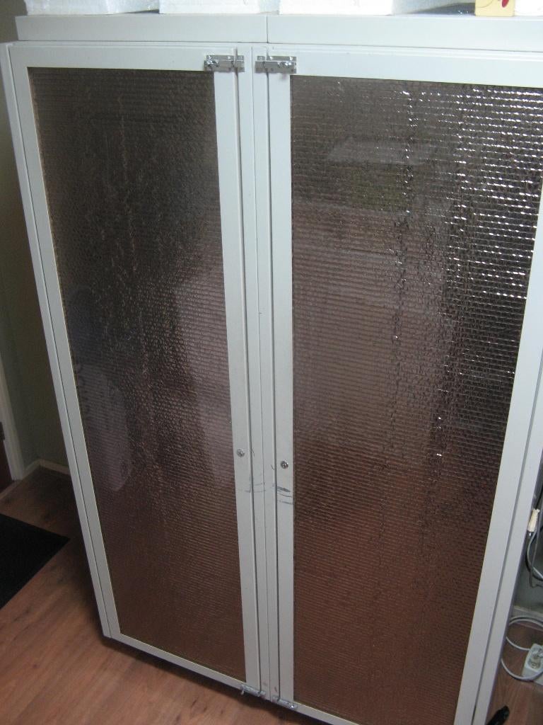 Rack/kast voor ferplastbakjes, Dieren en Toebehoren, Reptielen en Amfibieën | Toebehoren, Ophalen, Gebruikt, Overige typen