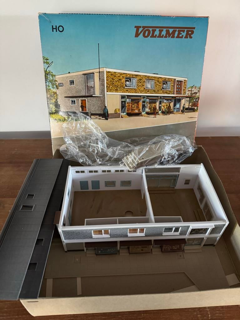 Vollmer 3520 Haltepunt H0 1:87, Hobby en Vrije tijd, Overige merken, Gelijkstroom of Wisselstroom, Brug, Tunnel of Gebouw, Nieuw