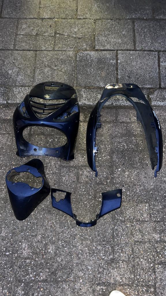 Zip sp kappen midnight blue, Fietsen en Brommers, Ophalen of Verzenden, Gebruikt, Kap, Piaggio