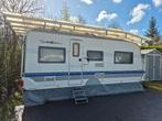 Hobby caravan met seizoensplaats, Caravans en Kamperen, Caravans, Hobby, Particulier, 5 tot 6 meter, Tot en met 4