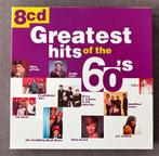Greatest hits of the 60's - 8 cd box - 144 hits, Ophalen of Verzenden, Zo goed als nieuw, Pop, Boxset