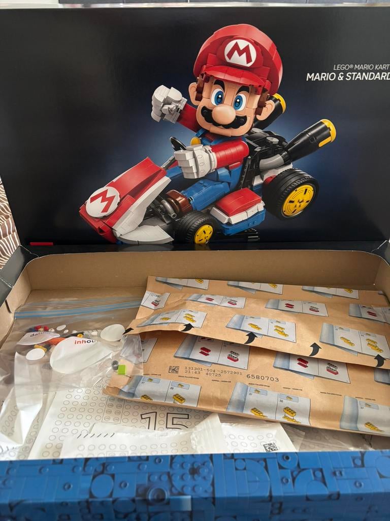 Lego 72037 mario kart, Ophalen of Verzenden, Zo goed als nieuw