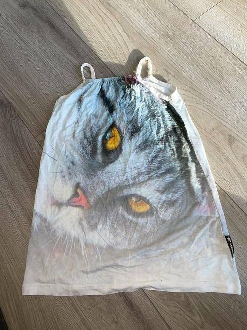 Wild 110 116 jurk jurkje zomerjurk poes kat, Gebruikt, Jurk of Rok, Wild, Verzenden