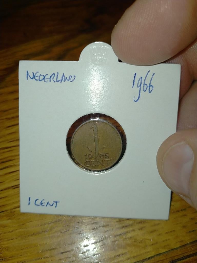 NL 1 Cent 1966 Juliana, Postzegels en Munten, Munten | Nederland, Verzenden, Koningin Juliana, 1 cent, Losse munt