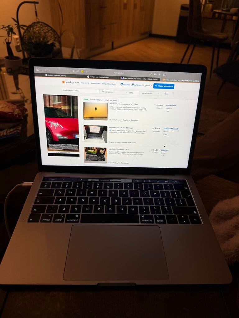 MacBook Pro 13-inch 2018 - 2.3 GHz i5, 8GB RAM, MacBook Pro, Gebruikt, 2 tot 3 Ghz, Qwerty