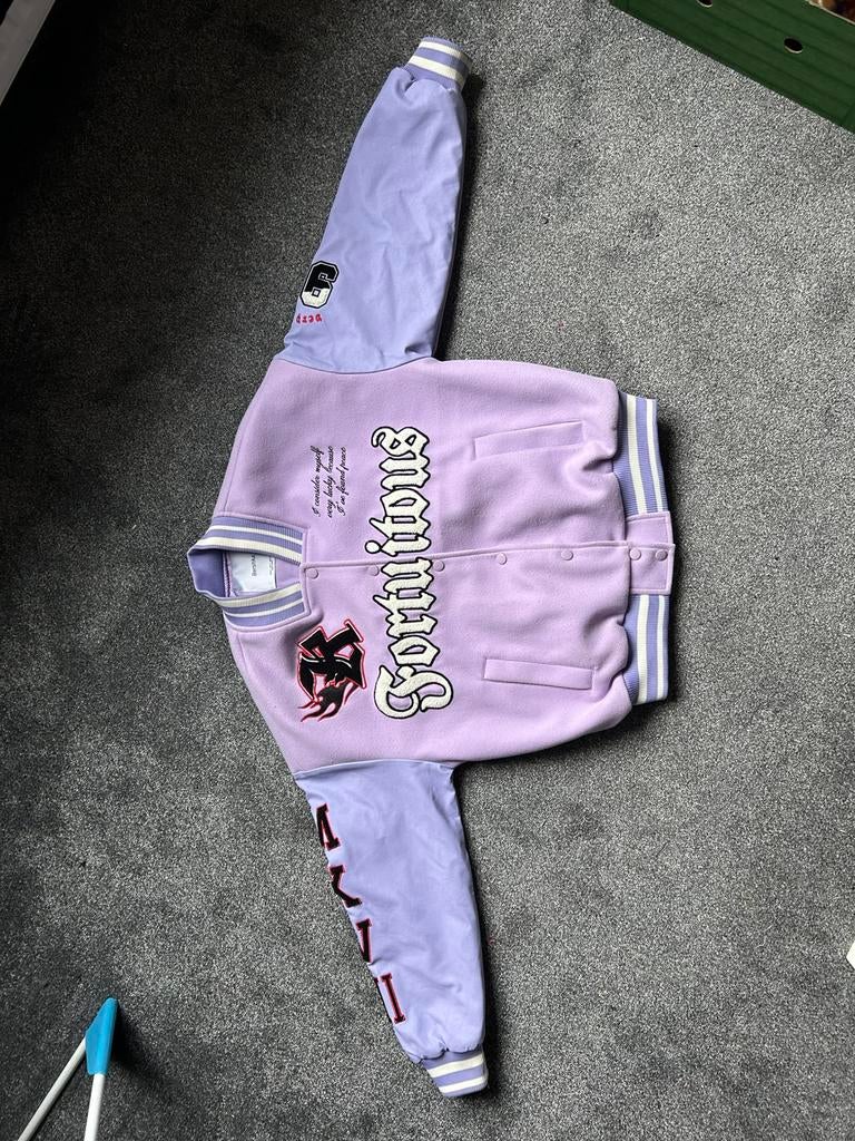 Mooie jas/bomberjack maat S te koop, Ophalen of Verzenden, Maat 36 (S), Paars