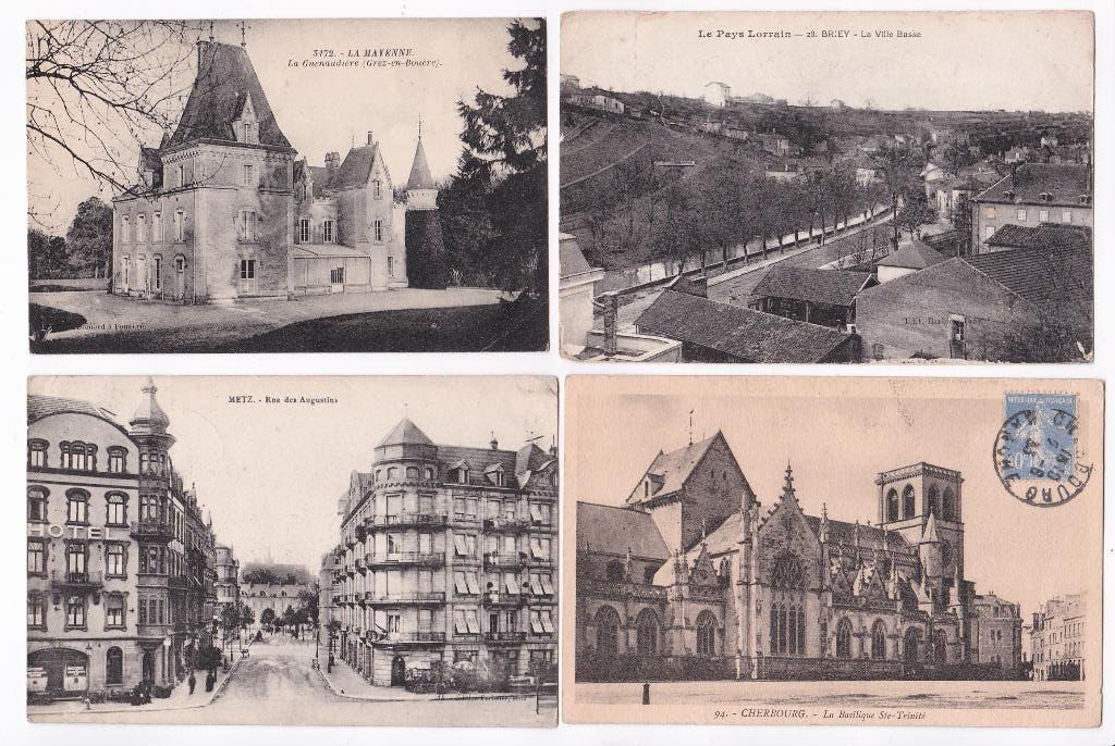 Mooie partij oud Frankrijk 1900 /1920 28 stuks Top kwaliteit, Verzenden, Voor 1920, Gelopen, Frankrijk