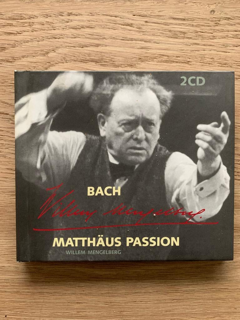 Mattheus Passion Willem Mengelberg, Boxset, Overige typen, Ophalen of Verzenden, Zo goed als nieuw
