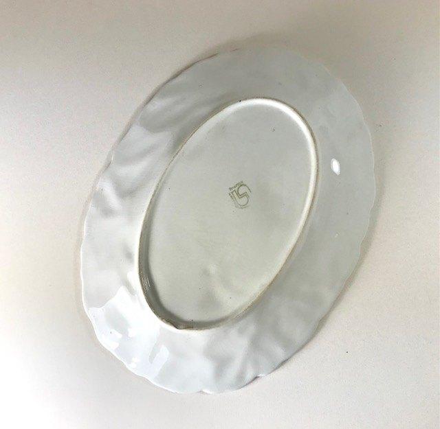 Sarreguemines barbotine bord presenteer bord, Antiek en Kunst, Antiek | Servies los, Ophalen of Verzenden