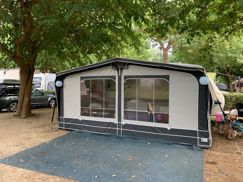 Obelink Hypercamp voortent met luifel en zijwanden, Ophalen of Verzenden, Gebruikt