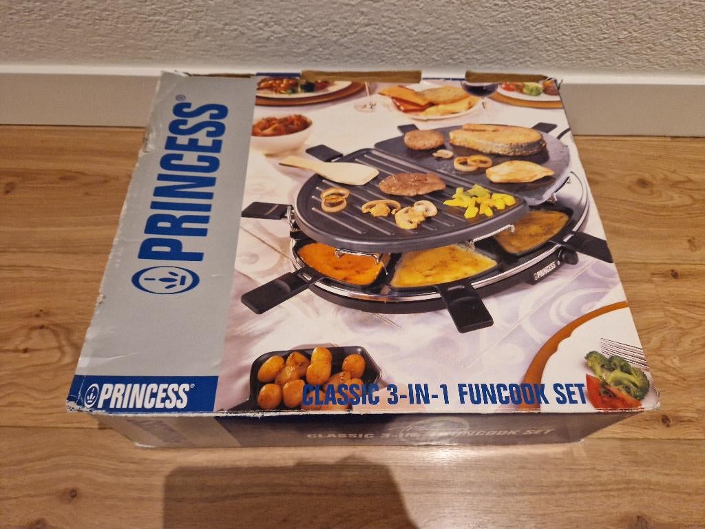 Gourmette set, Witgoed en Apparatuur, Gourmetstellen, Ophalen, Zo goed als nieuw, 4 t/m 7 personen