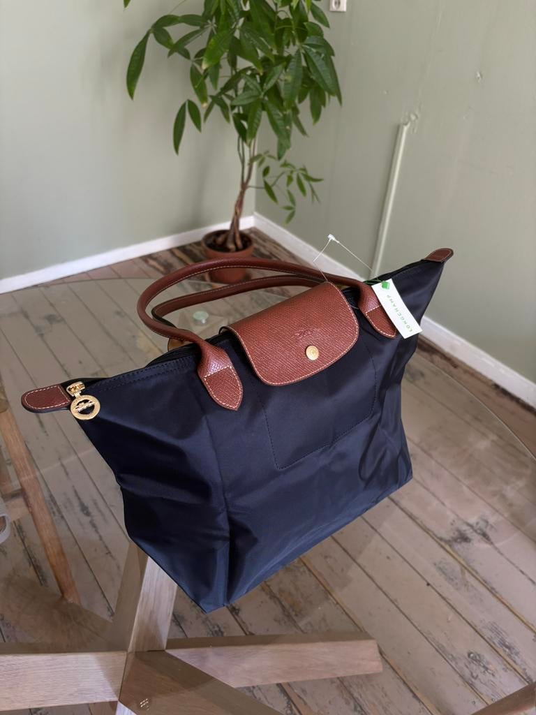 Le Pliage longchamp handtas groot zwart, Ophalen of Verzenden, Nieuw, Zwart, Handtas
