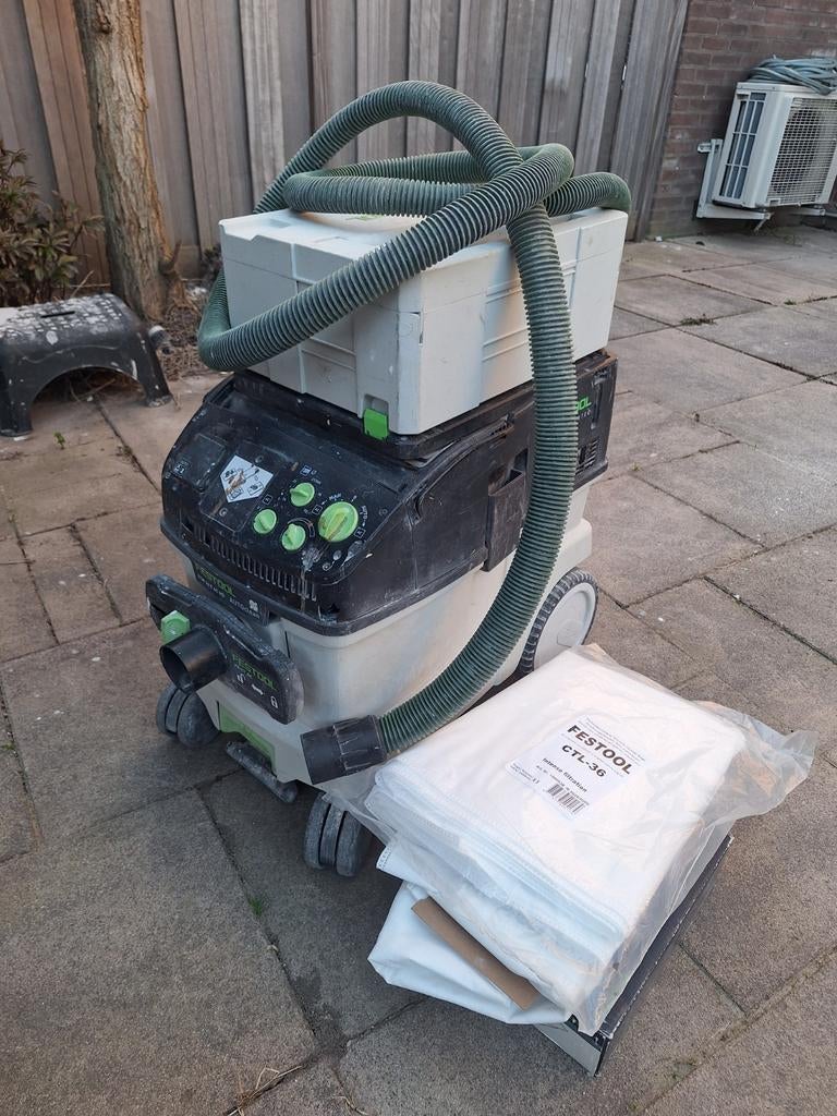 Festool CTM 36 Stofzuiger Gebruikt met Accessoires, Ophalen