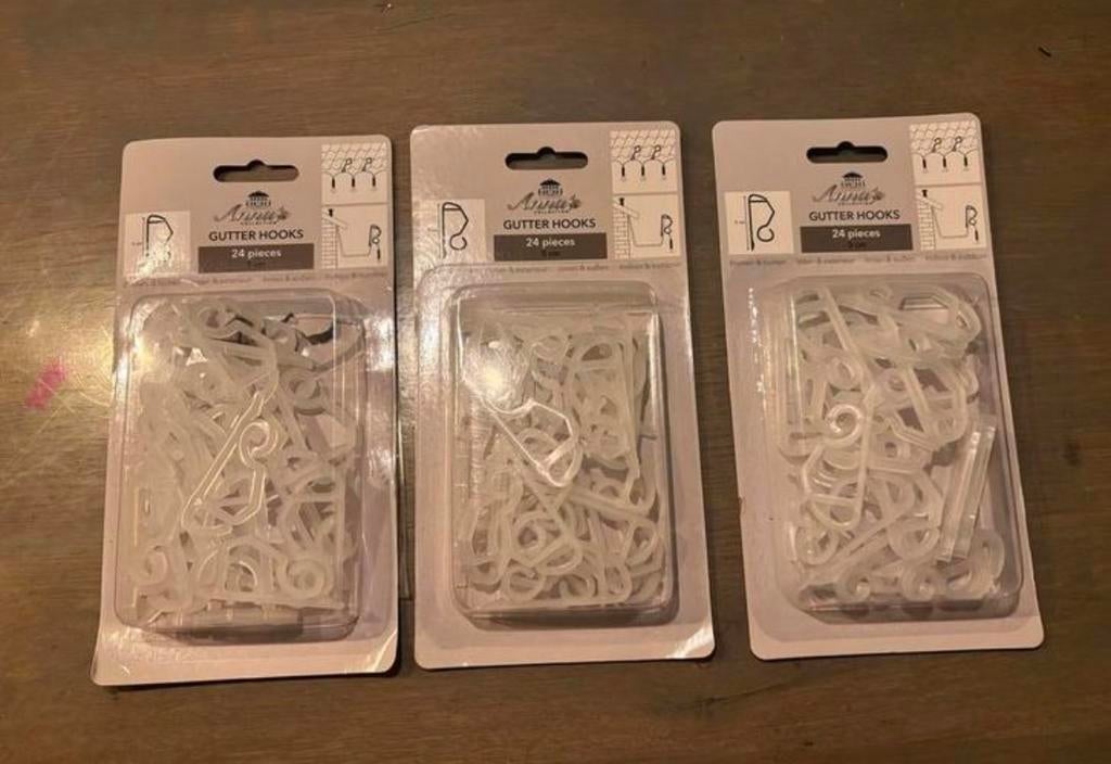 Anna's Gutter Hooks - 3 verpakkingen, Ophalen of Verzenden, Nieuw