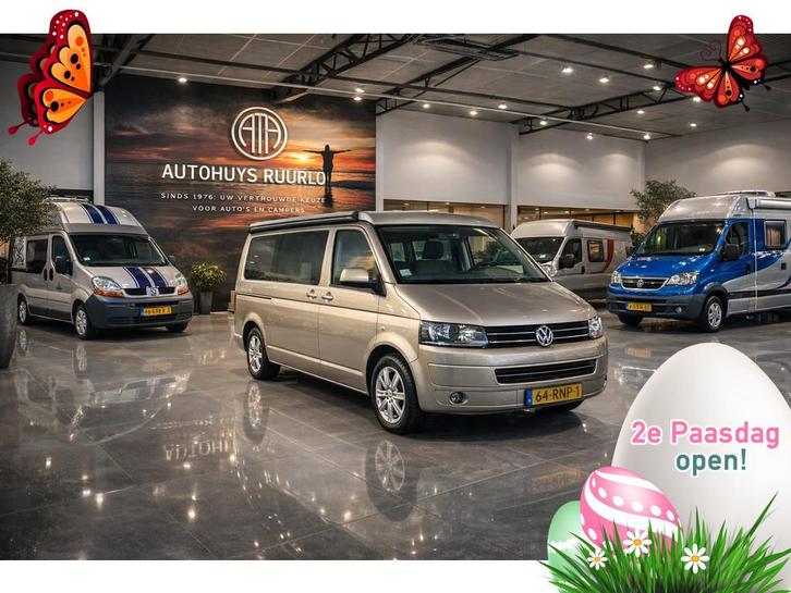 Westfalia California T5 180PK AUTOMAATEuro5 verdiencamper 5p, Caravans en Kamperen, Campers, Bedrijf, tot en met 5, Buscamper of Camperbus