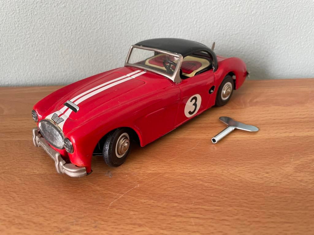 Austin healey mk3 1:18 Joustra remote  control r orig doos, Ophalen of Verzenden, Gebruikt