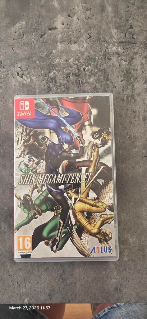 Shin Megami Tensei V - Nintendo Switch, Spelcomputers en Games, Games | Nintendo Switch, 1 speler, Ophalen of Verzenden, Zo goed als nieuw