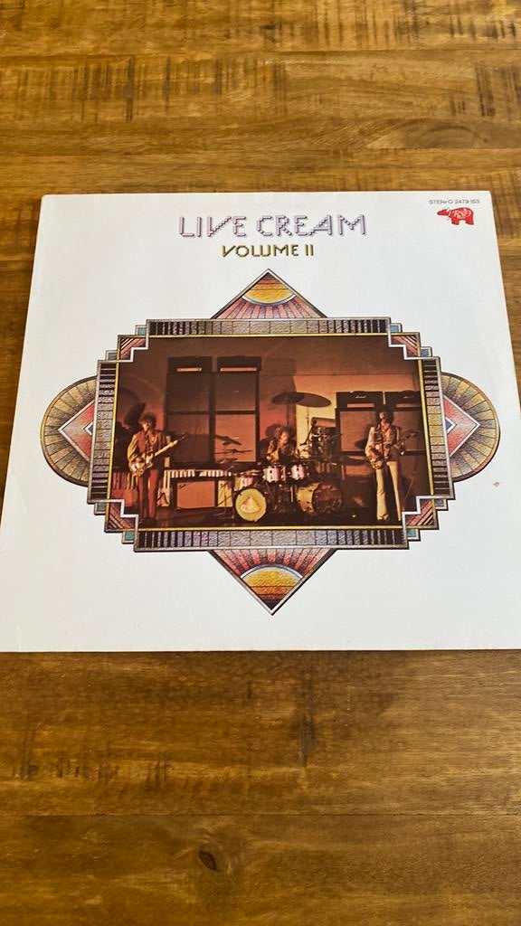 Vinyl lp Cream - Live Cream volume II, Cd's en Dvd's, Vinyl | Rock, Ophalen of Verzenden, Zo goed als nieuw, 12 inch, Poprock