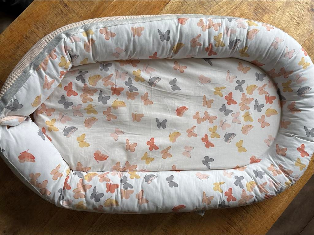 Eliz Baby babynestje met vlinderprint, Kinderen en Baby's, Ophalen, Zo goed als nieuw, Overige typen