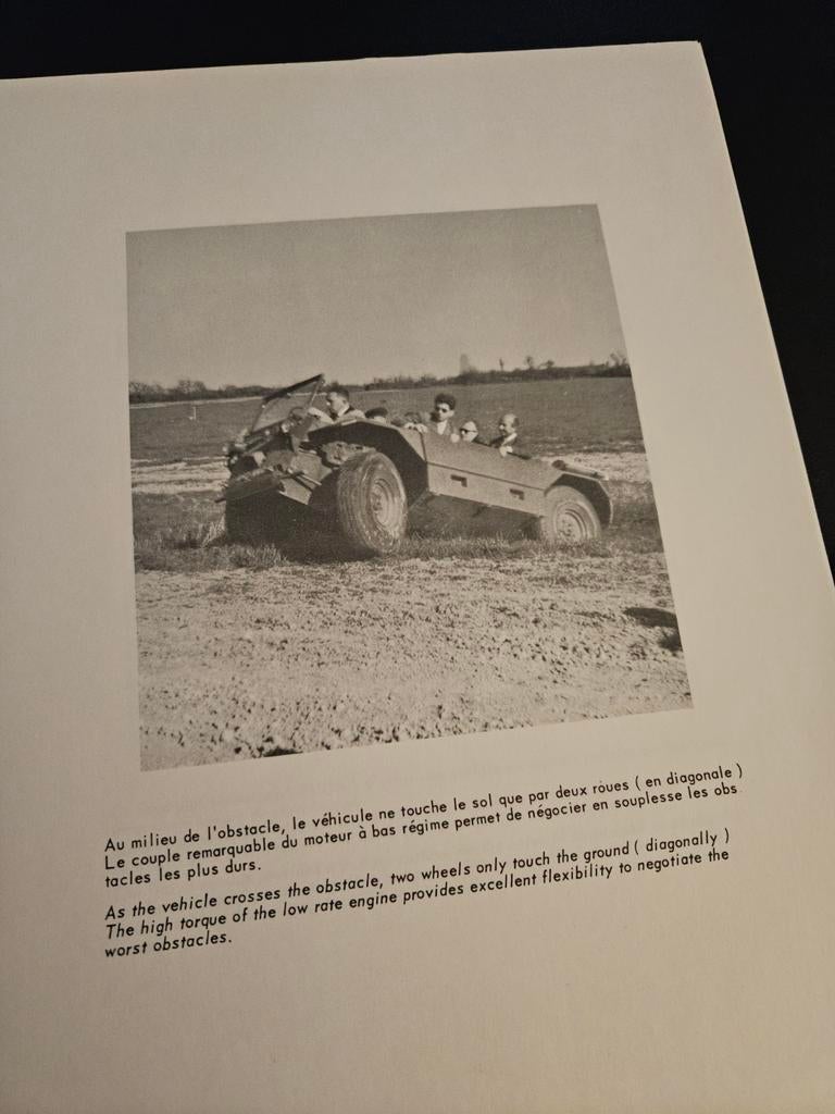 Brochure Batignolles-Chatillon Bison, Boeken, Ophalen of Verzenden, Zo goed als nieuw, Overige merken