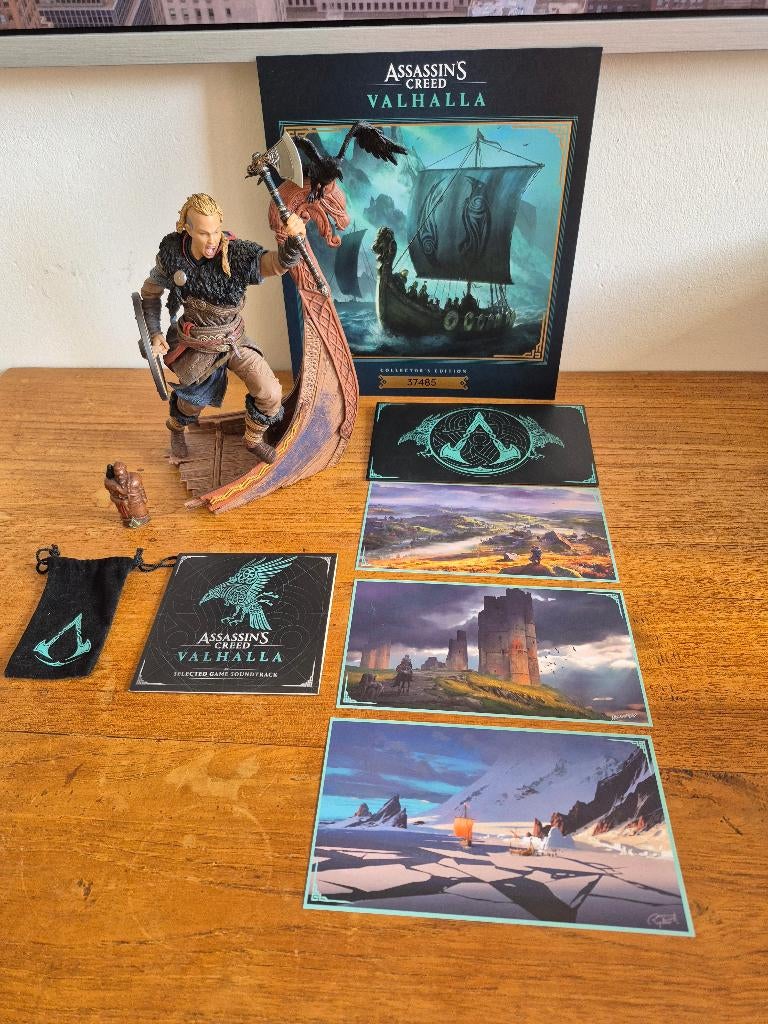 Assassin’s Creed: Valhalla Standbeeld – Collector’s Edition, Ophalen of Verzenden, Zo goed als nieuw