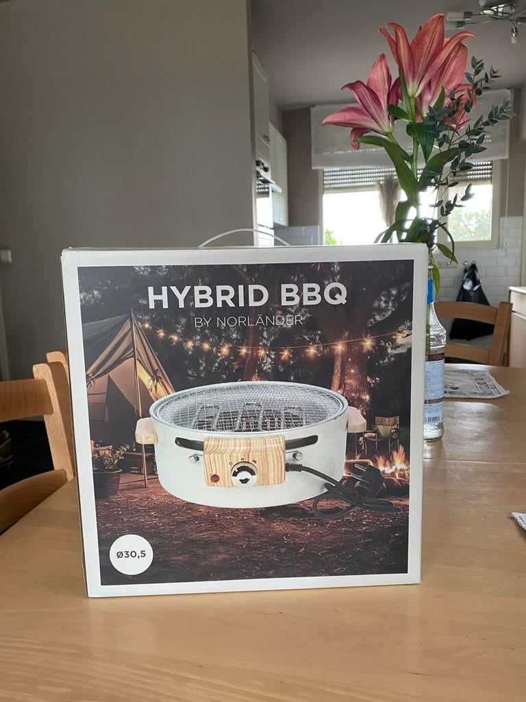 Norländer Hybrid BBQ Ø30,5, Ophalen, Nieuw