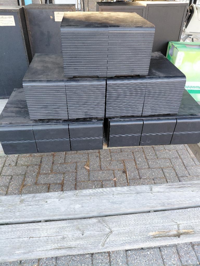 CD opbergboxen, Ophalen, Kunststof, Gebruikt, 150 discs of meer