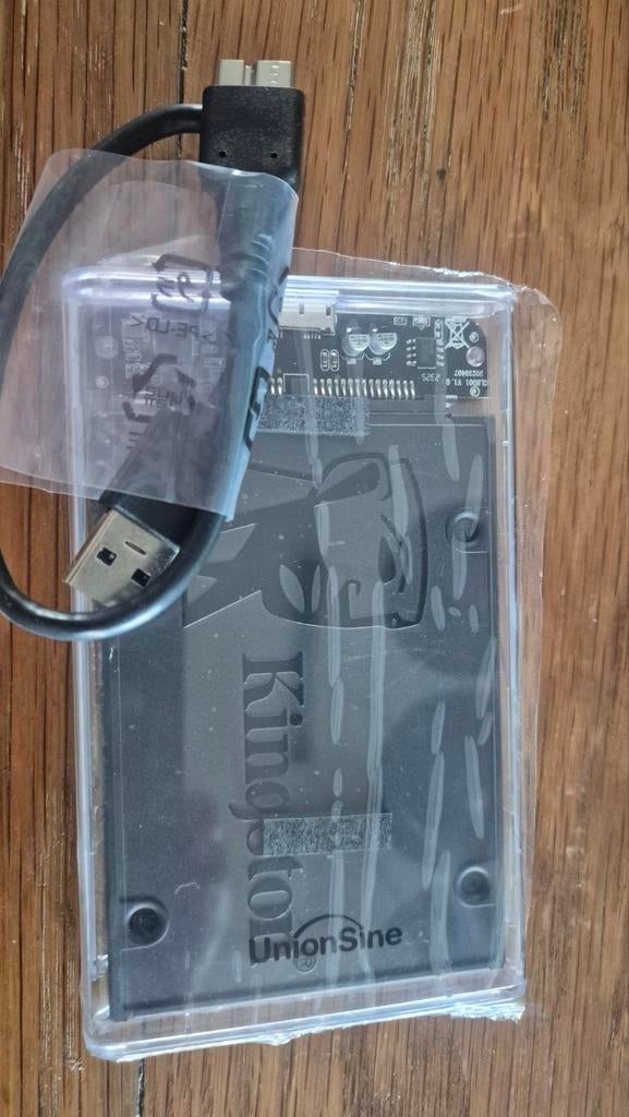 Kingston 240GB externe SSD schijf, Computers en Software, Harde schijven, Ophalen of Verzenden