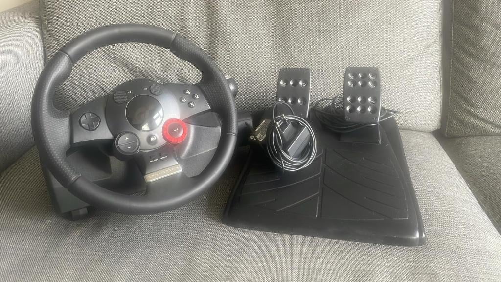 Logitech Driving Force GT haptic feedback stuur, Ophalen, Gebruikt, Logitech