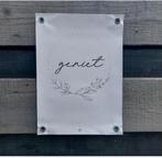 Tuinposter, Tuin en Terras, Tuinwanddecoratie, Ophalen of Verzenden, Nieuw