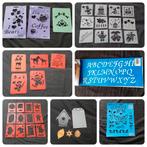 Hobby materialen, sjablonen, stempels, 3d knipvellen, zand, Hobby en Vrije tijd, Ophalen of Verzenden, Nieuw, Overige thema's