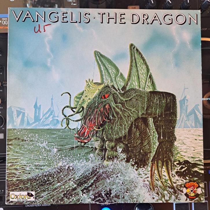 Vangelis - The Dragon Vinyl Album (1981), Cd's en Dvd's, Vinyl | Overige Vinyl, Gebruikt, 12 inch, Ophalen of Verzenden