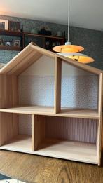 Ikea poppenhuis behangen met muizenhuis behang, Ophalen, Zo goed als nieuw, Poppenhuis