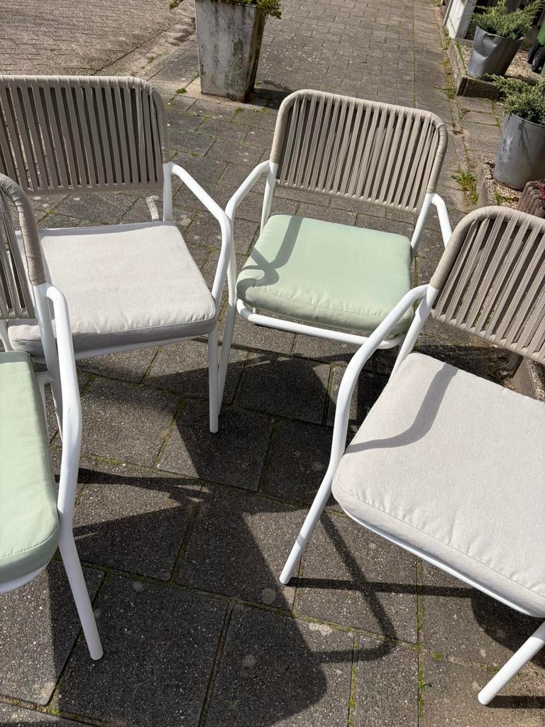 Webbing Tuinstoelen, Tuin en Terras, Ophalen, Zo goed als nieuw, Kunststof